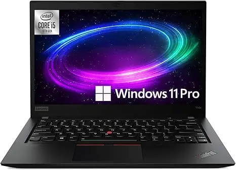 Lenovo ThinkPad T14s Gen 1 14" FHD (1920×1080) Laptop Computer, 10th Gen Intel Core i5-10310U, 16GB DDR4 RAM, 512GB SSD, Backlit Keyboard, HDMI, Windows 11 Pro (Renewed)